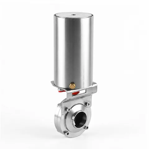 Pneumatic Weld-End Butterfly Valve — product view