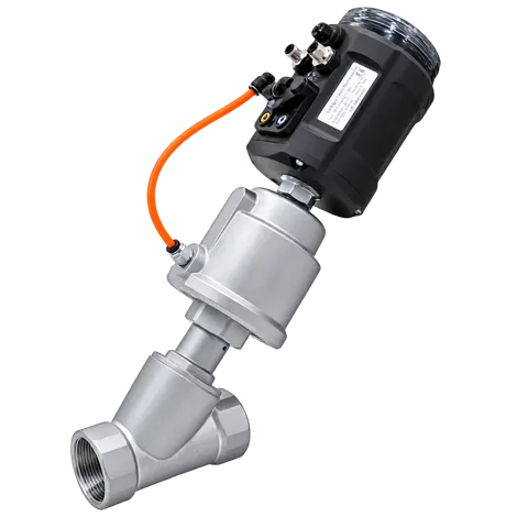 Proportional-Control Female-Thread Angle Seat Valve — product view