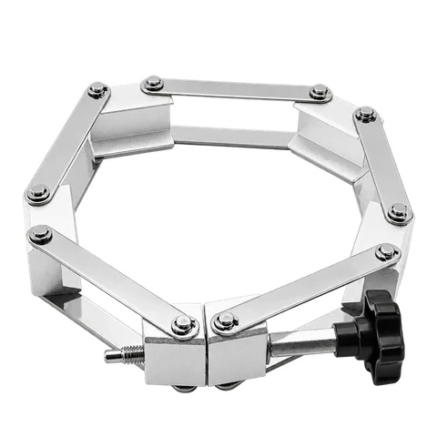 Aluminum ISO Chain Clamp · Knob Closure — product view