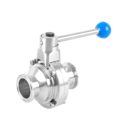 Tri-Clamp Butterfly Ball Valve Hybrid — product view