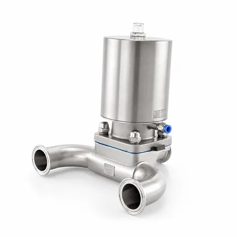 Pneumatic U-Type Tri-Clamp Diaphragm Valve — product view