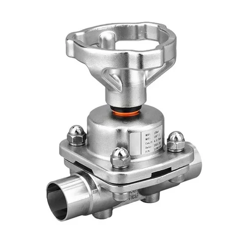 Manual Weld-End Diaphragm Valve — product view