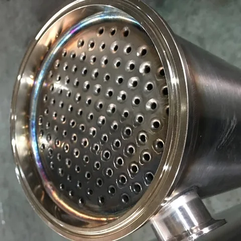 Sanitary Shell-and-Tube Heat Exchanger — process detail