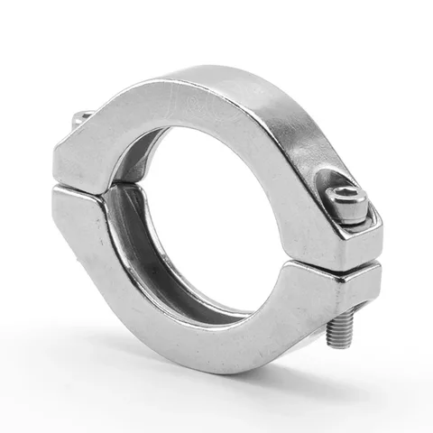 KF Two-Piece Bolted Vacuum Clamp — product view