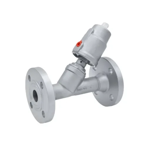 Pneumatic Flanged Angle Seat Valve — product view