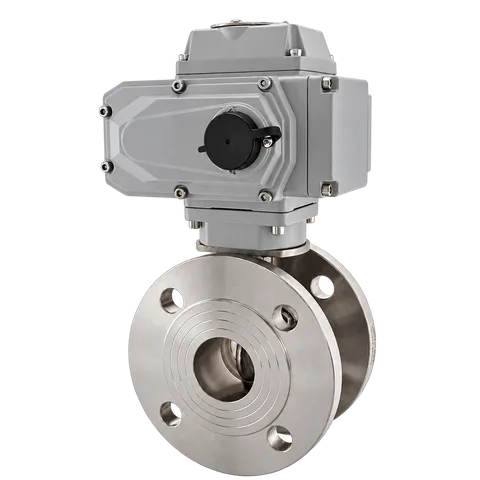 Electric Flanged Butterfly Valve — product view