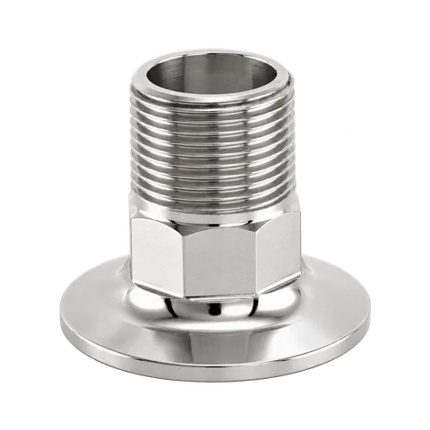 Extended Hex Male-Thread Clamp Adapter — product view