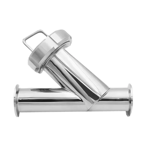 Tri-Clamp Straight-Run Y-Type Strainer — product view