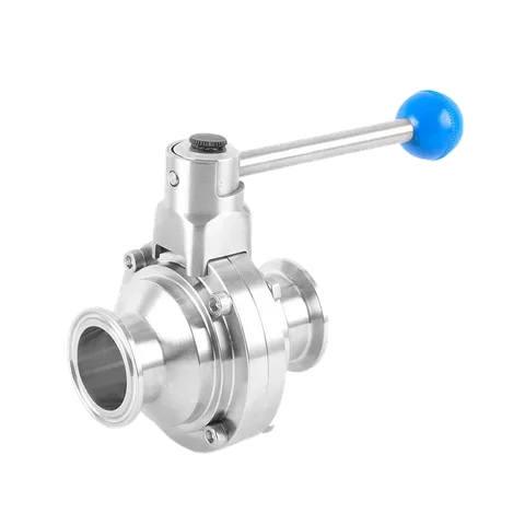 Tri-Clamp Butterfly Ball Valve Hybrid — product view