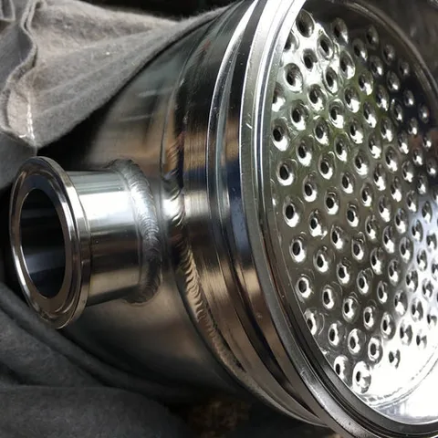 Sanitary Shell-and-Tube Heat Exchanger — process detail