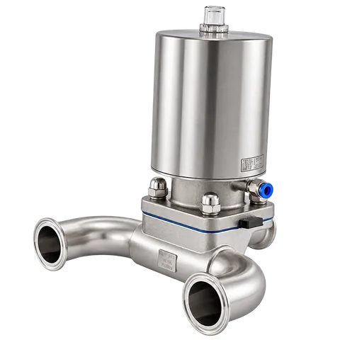 Pneumatic U-Type Tri-Clamp Diaphragm Valve — product view
