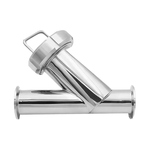 Tri-Clamp Straight-Run Y-Type Strainer — product view