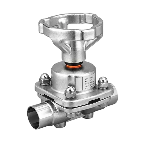 Manual Weld-End Diaphragm Valve — product view