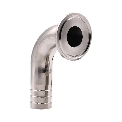 Tri-Clamp to Hose Barb 90° Elbow