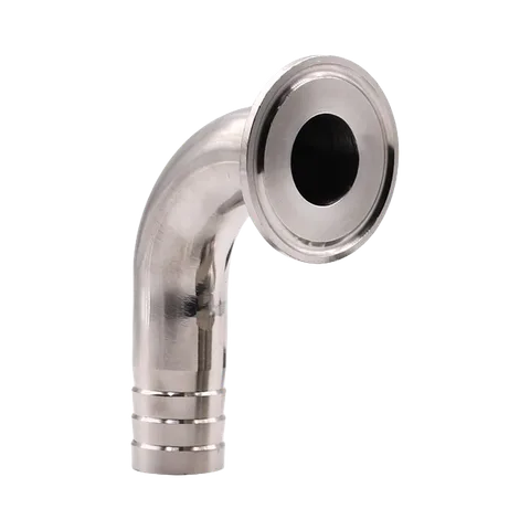 Tri-Clamp to Hose Barb 90° Elbow