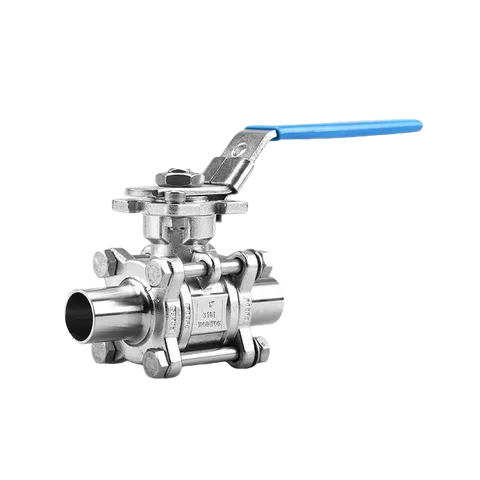 Encapsulated Three-Piece Weld-End Ball Valve