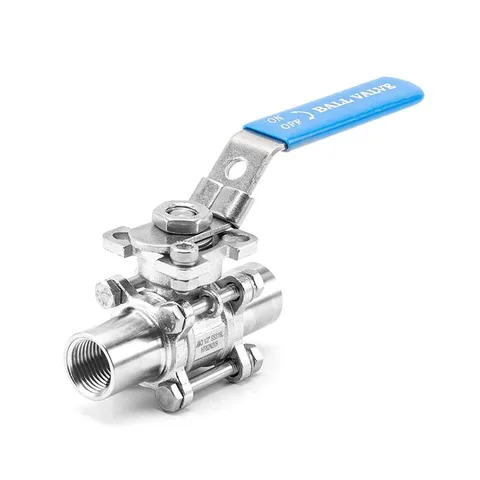 Three-Piece Threaded Ball Valve