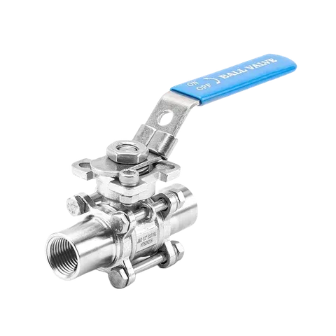 Three-Piece Threaded Ball Valve