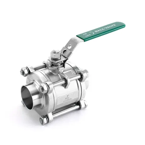 Three-Piece Weld-End Ball Valve
