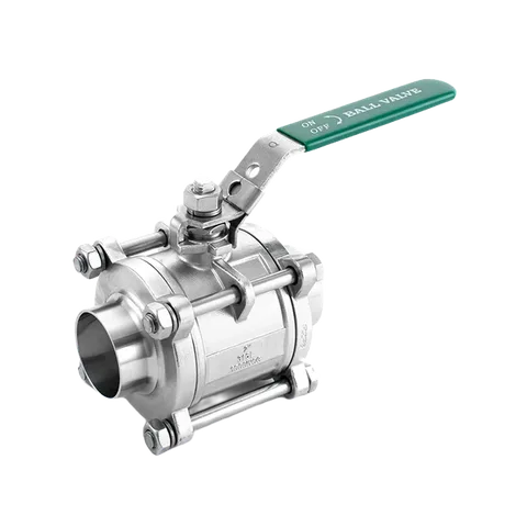 Three-Piece Weld-End Ball Valve