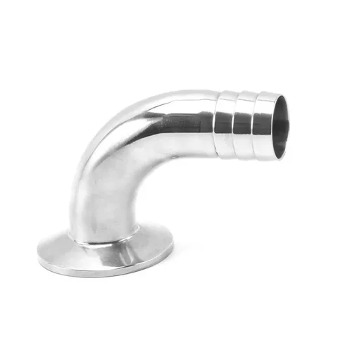 Tri-Clamp to Hose Barb 90° Adapter