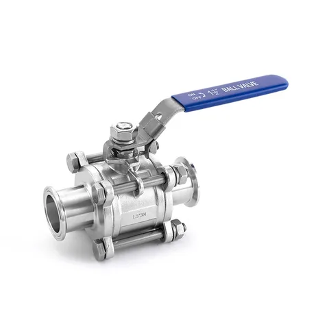 Three-Piece Sanitary Ball Valve
