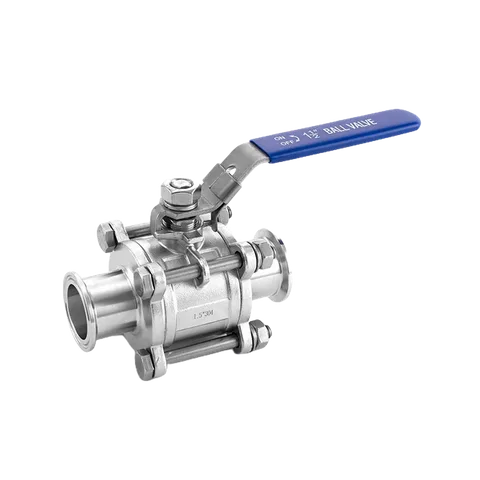 Three-Piece Sanitary Ball Valve