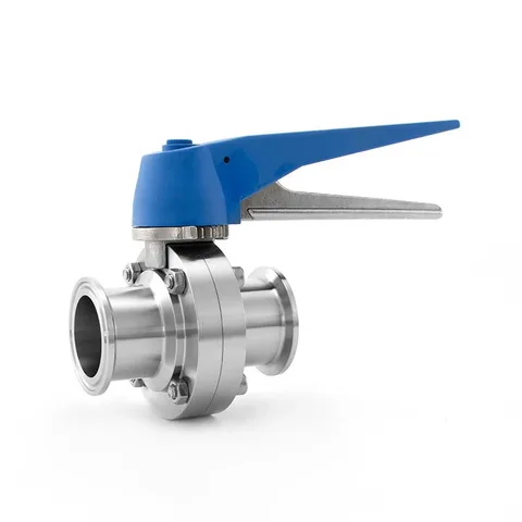 Manual Tri-Clamp Butterfly Valve
