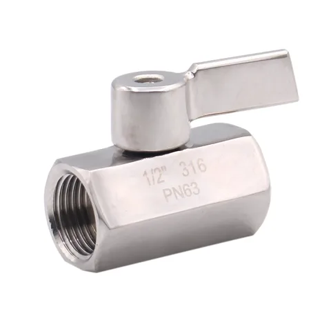 Female × Female Mini Ball Valve
