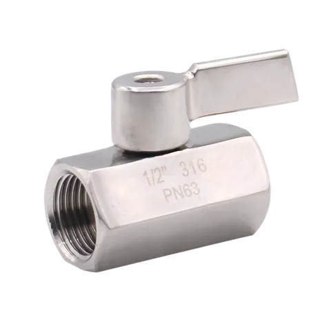 Female × Female Mini Ball Valve