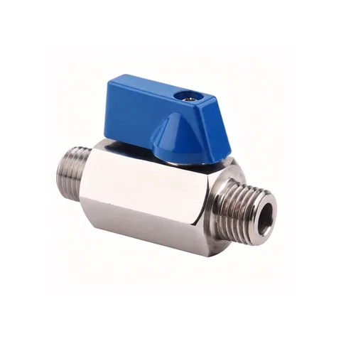 Male × Male Mini Ball Valve