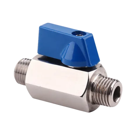 Male × Male Mini Ball Valve